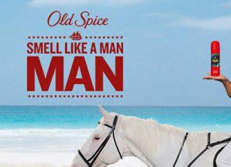 old spice smell like a man