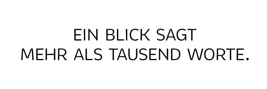 zva zva ein blick sagt mehr als tausend worte