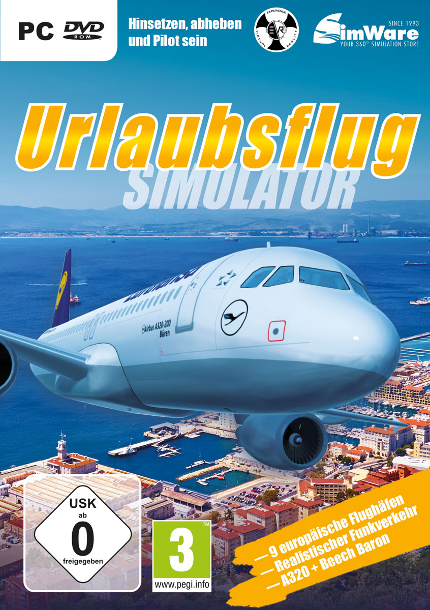urlaubsflug simulator pc cover